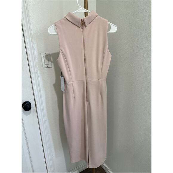 IVANKA TRUMP SLEEVELESS Pale PINK SHEATH DRESS, SIZE 6 NEW - Picture 3 of 5